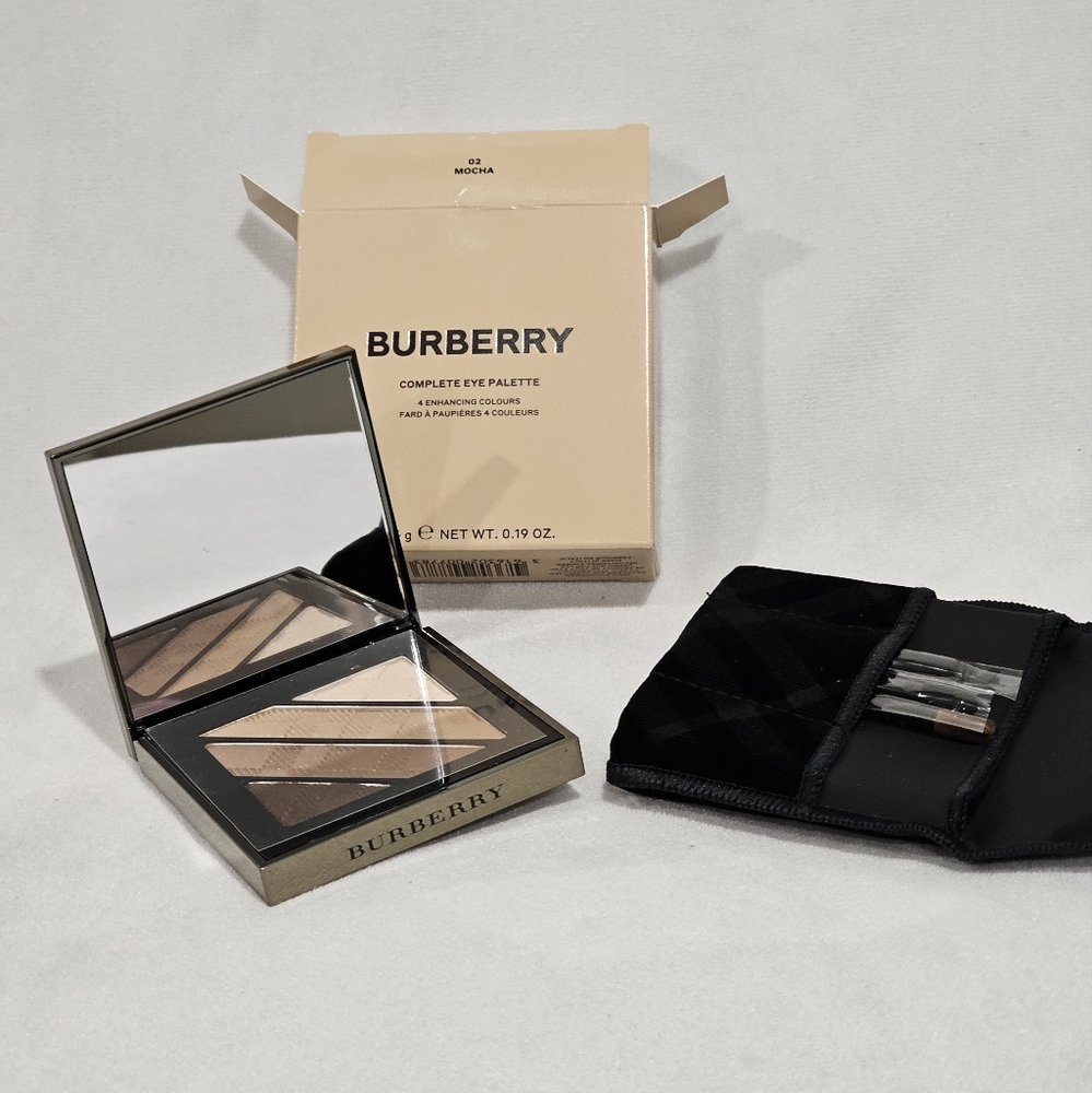 New Burberry Complete Eye Palette  02 Mocha by Burberry for Women